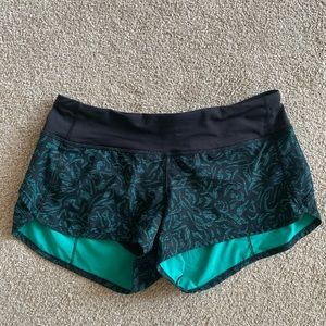 Lululemon speed up low rise shorts 2.5”